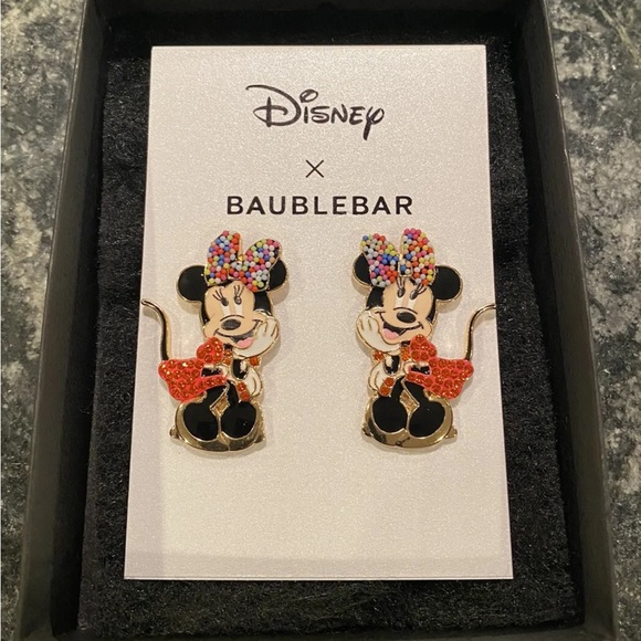Disney x Baublebar Minnie Earrings - Picture 1 of 1